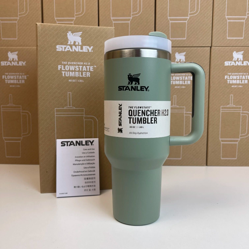 Stanley Quencher H2.0 Tumbler – 40 oz Stainless Steel Hydration Mug