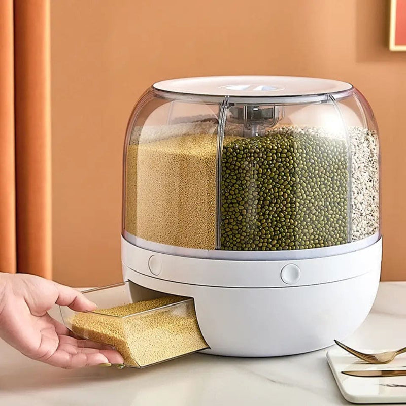 360° Rotating Dry Food Storage Container